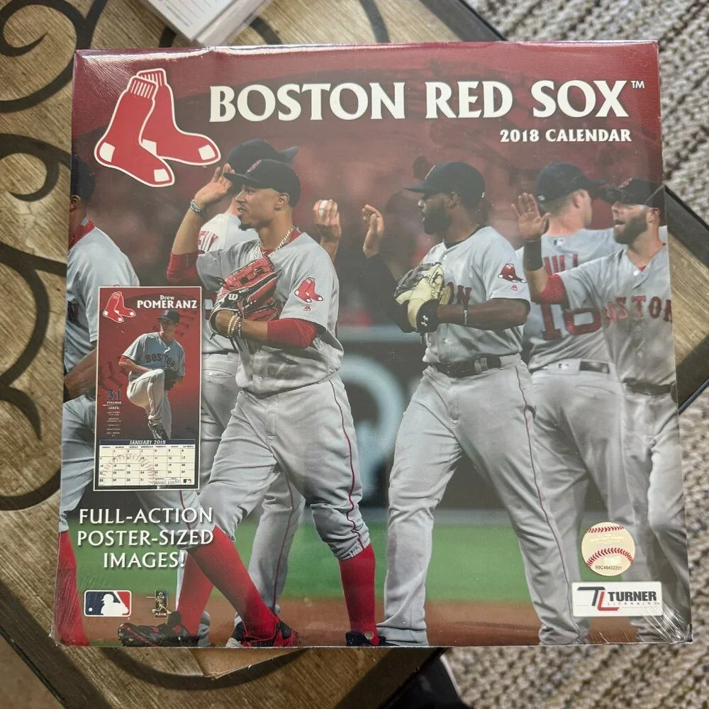 Boston Red Sox 2018 Team Calendar (123)